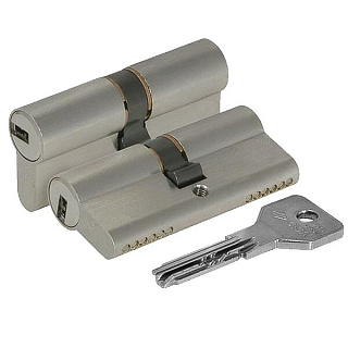 картинка Цилиндровый механизм CISA ASIX OE300-13.12 70мм 30+10+30 никель от интернет-магазина К1-СТРОЙ