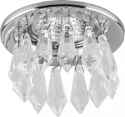 картинка Светильник встраиваемый потолочный DL4160 MR16 G5.3 прозрачный хром Feron от интернет-магазина К1-СТРОЙ