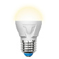 Лампа светодиодная LED-G45 7W/WW/E27/FR PLP01WH Uniel