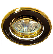 картинка Светильник потолочный 301-MR16 MR16 G5.3 черный-золото FERON от интернет-магазина К1-СТРОЙ