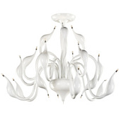 картинка Люстра потолочная Lightstar Cigno Collo 1820W G4, белый от интернет-магазина К1-СТРОЙ