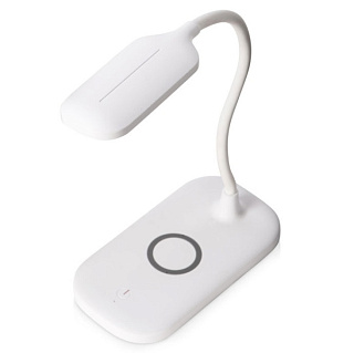 картинка Настольный светильник с беспроводной зарядкой 10w 3000-6000k от интернет-магазина К1-СТРОЙ