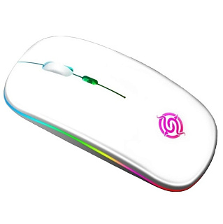 картинка Мышь беспроводная аккумуляторная с RGB подсветкой 2,4G BM110 от интернет-магазина К1-СТРОЙ