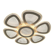 картинка Управляемая светодиодная люстра FUNDO DOUBLE 130W 6T1R-APP-500X60-WHITE/ICE-220-IP20 УУО00003670 Estares от интернет-магазина К1-СТРОЙ