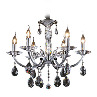 картинка 694064 (MD600003-6A) Люстра STREGARO 6х60W E14 ХРОМ (в комплекте) от интернет-магазина К1-СТРОЙ