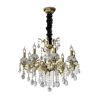 картинка 779088*** (MD6682-8) Люстра ANTICA 8х60W E14  БРОНЗА (в комплекте) от интернет-магазина К1-СТРОЙ