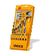 картинка Набор сверл по металлу, 7 шт INGCO AKD1075 от интернет-магазина К1-СТРОЙ