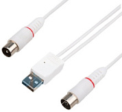 картинка Усилитель ТВ сигнала с питанием от USB RX-450 REXANT от интернет-магазина К1-СТРОЙ