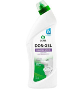 картинка Средство для чистки и дезинфекции сантехники Grass DOS GEL, 0,75 л от интернет-магазина К1-СТРОЙ