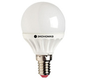 картинка Лампа светодиодная шар LB LED 7W E14 4500К Экономка от интернет-магазина К1-СТРОЙ