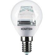 картинка Лампа светодиодная шар Clear Led 5вт Е14 4000K шар Комтех от интернет-магазина К1-СТРОЙ