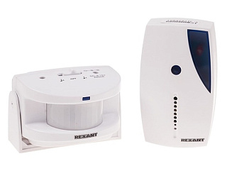 картинка Звонок беспроводной GS-215 с выносным датчиком движения 46-0215 REXANT от интернет-магазина К1-СТРОЙ