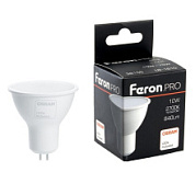картинка Лампа светодиодная LB-1610 MR16 G5.3 10w 2700k 38158 Feron.PRO+Osram от интернет-магазина К1-СТРОЙ