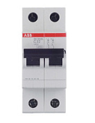 картинка Автоматический выключатель 2-полюсный SH202L 2P C 32А 4,5kA ABB от интернет-магазина К1-СТРОЙ