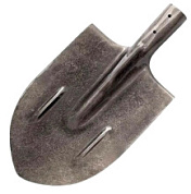 картинка Лопата штыковая из рельсовой стали, с ребрами жесткости от интернет-магазина К1-СТРОЙ