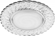 картинка Светильник встраиваемый Feron CD4021 GX53 с LED-подсветкой от интернет-магазина К1-СТРОЙ