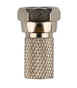 картинка Штекер F6 с уплотнителем Электро от интернет-магазина К1-СТРОЙ