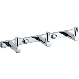 картинка Планка с 3-мя крючками H0003 KAISER от интернет-магазина К1-СТРОЙ