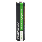 картинка Батарейка аккумуляторная AAА 1100mAh GP GoPower от интернет-магазина К1-СТРОЙ