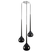 картинка 808237 (MD2128А-3BL) Подвес FORMA 3х40W E14 ЧЕРНЫЙ (в комплекте) от интернет-магазина К1-СТРОЙ