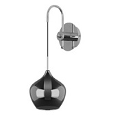 картинка 803547 (MВ2098L-1S) Бра PENTOLA 1х25W G9 ХРОМ/ДЫМЧАТЫЙ (в комплекте) от интернет-магазина К1-СТРОЙ