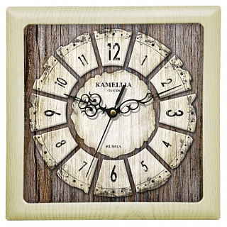 картинка Часы настенные Винтаж 9855367 Камелия от интернет-магазина К1-СТРОЙ
