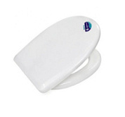 картинка Сидение для унитаза Цезарь с крышкой, дюропласт, soft-close, WH106896 Santek от интернет-магазина К1-СТРОЙ