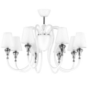 картинка 809086 (MС2070-8W) Люстра OTTO 8х25W E14+1х40W G9 БЕЛЫЙ (в комплекте) от интернет-магазина К1-СТРОЙ