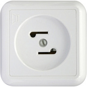 картинка Радиорозетка RPVA-BI наружная белая Schneider Electric от интернет-магазина К1-СТРОЙ