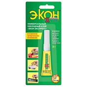 картинка Клей секундный Экон Экспресс 3г на блистер-карте 12шт 1303054 ХЕНКЕЛЬ от интернет-магазина К1-СТРОЙ