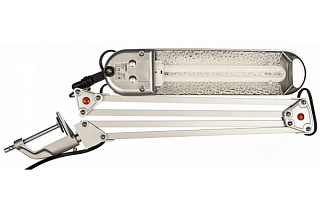 картинка Настольный светильник на струбцине KD-008С C03 серебро 11Вт Camelion от интернет-магазина К1-СТРОЙ