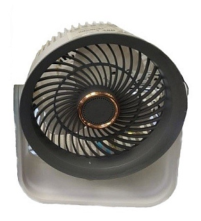 картинка Вентилятор настольный аккумуляторный 17см S-35 от интернет-магазина К1-СТРОЙ