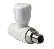 картинка Кран шаровой для радиатора прямой Ø20х1/2 PPR Watermark от интернет-магазина К1-СТРОЙ