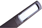 Светильник настольный Uniel TLD-542 LED 5W с часами и термометром, коричневый