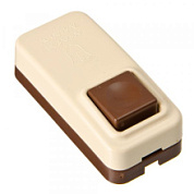 картинка Кнопка звонка пластик AC1A/250V DC3A/30V от интернет-магазина К1-СТРОЙ