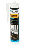картинка Герметик силиконовый универсальный коричневый 280мл Ultima U от интернет-магазина К1-СТРОЙ