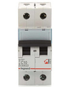 картинка Автоматический выключатель TX3 2П C 10А Legrand от интернет-магазина К1-СТРОЙ