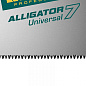 Ножовка универсальная KRAFTOOL «Alligator 7», 400 мм, 7 TPI, зуб 3D