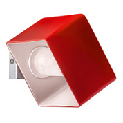 картинка 801612 (MB328-1R) Светильник настенный PEZZO 1х40W G9 ХРОМ/КРАСНЫЙ (в комплекте) от интернет-магазина К1-СТРОЙ
