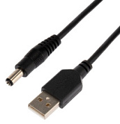 картинка Кабель USB — DC 2,1х5,5 мм 1,5 м REXANT 18-0231 от интернет-магазина К1-СТРОЙ