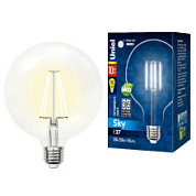 картинка Лампа светодиодная Uniel Sky LED-G125 10 Вт E27 шар прозрачная 4000К от интернет-магазина К1-СТРОЙ