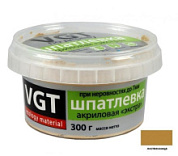 картинка Шпаклевка по дереву лиственница экстра 0,3кг VGT от интернет-магазина К1-СТРОЙ