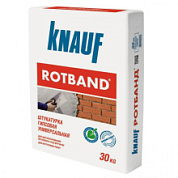 картинка Штукатурка гипсовая универсальная 30кг Ротбанд Knauf от интернет-магазина К1-СТРОЙ