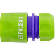 картинка Соединитель пластмассовый быстросъемный для шланга 1/2" 66135 Palisad от интернет-магазина К1-СТРОЙ