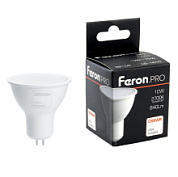 картинка Лампа светодиодная LB-1610 MR16 G5.3 10w 2700k 38158 Feron.PRO+Osram от интернет-магазина К1-СТРОЙ