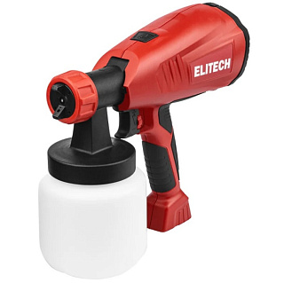 картинка Краскопульт (400Вт, 0,8л/мин, 60DIN) КЭ 0426П ELITECH от интернет-магазина К1-СТРОЙ