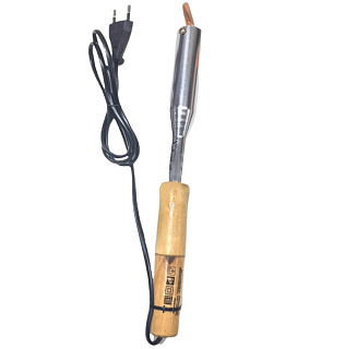 картинка Паяльник с деревянной рукояткой 150Вт, 220В X-PERT от интернет-магазина К1-СТРОЙ