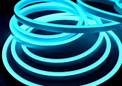 картинка Светодиодная лента неоновая 12В 9.6Вт на 1м 5м гибкий бирюзовый от интернет-магазина К1-СТРОЙ