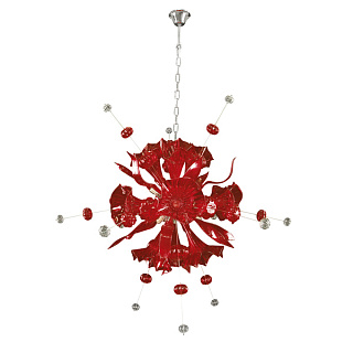 картинка 893122*** (MD8135-12) Люстра CELESTA LED 12х6W(Led) G9  RED (в комплекте) от интернет-магазина К1-СТРОЙ