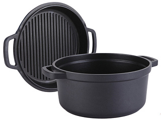 картинка Кастрюля с крышкой гриль 2,55л Cast MR-4120 Maestro от интернет-магазина К1-СТРОЙ